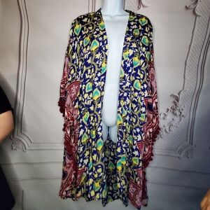 Gigio by Umgee NWT Size XL Open Cardigan/ Duster/Kimono